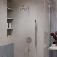 Душевой комплект встраиваемый, трехрежимный цвет хром VSFW-1VL3CH VINCEA