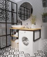 Столешница под стир.машину Grunge Loft 120 дуб вотан Ц0000004100 1МАРКА