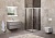Душевой уголок квадратный  UNIQUE-A-2-85/100-C-Cr (850-1000)x(850-1000)x1900 BelBagno